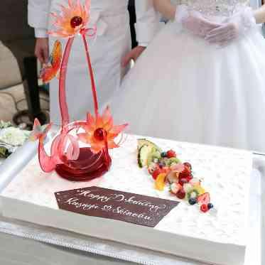 JASMAC YAKUMO(ジャスマック八雲) モンサンクレール飴細工付ウエディングケーキ