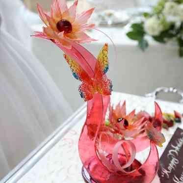 JASMAC YAKUMO(ジャスマック八雲) モンサンクレール飴細工付ウエディングケーキ