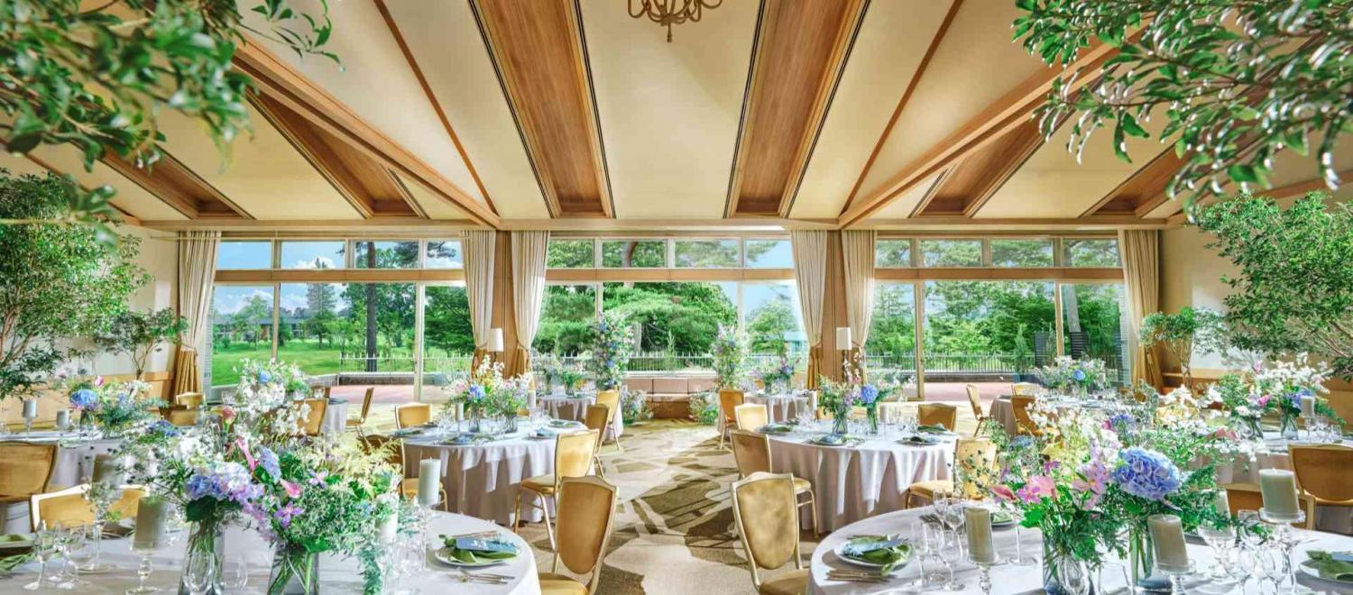 軽井沢プリンスホテル フォレスターナ軽井沢 披露宴会場