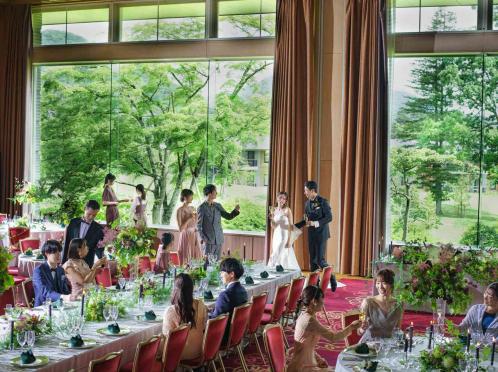 軽井沢プリンスホテル フォレスターナ軽井沢 披露宴会場