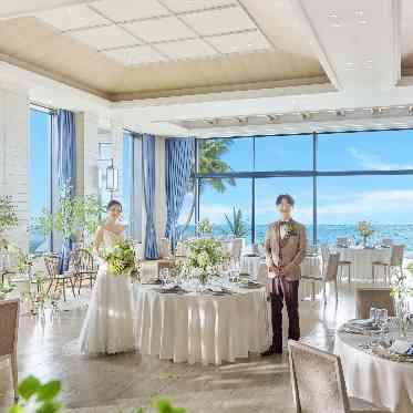 THE SURF SEASIDE TERRACE（ザ・サーフ シーサイドテラス） 開放感抜群の披露宴会場