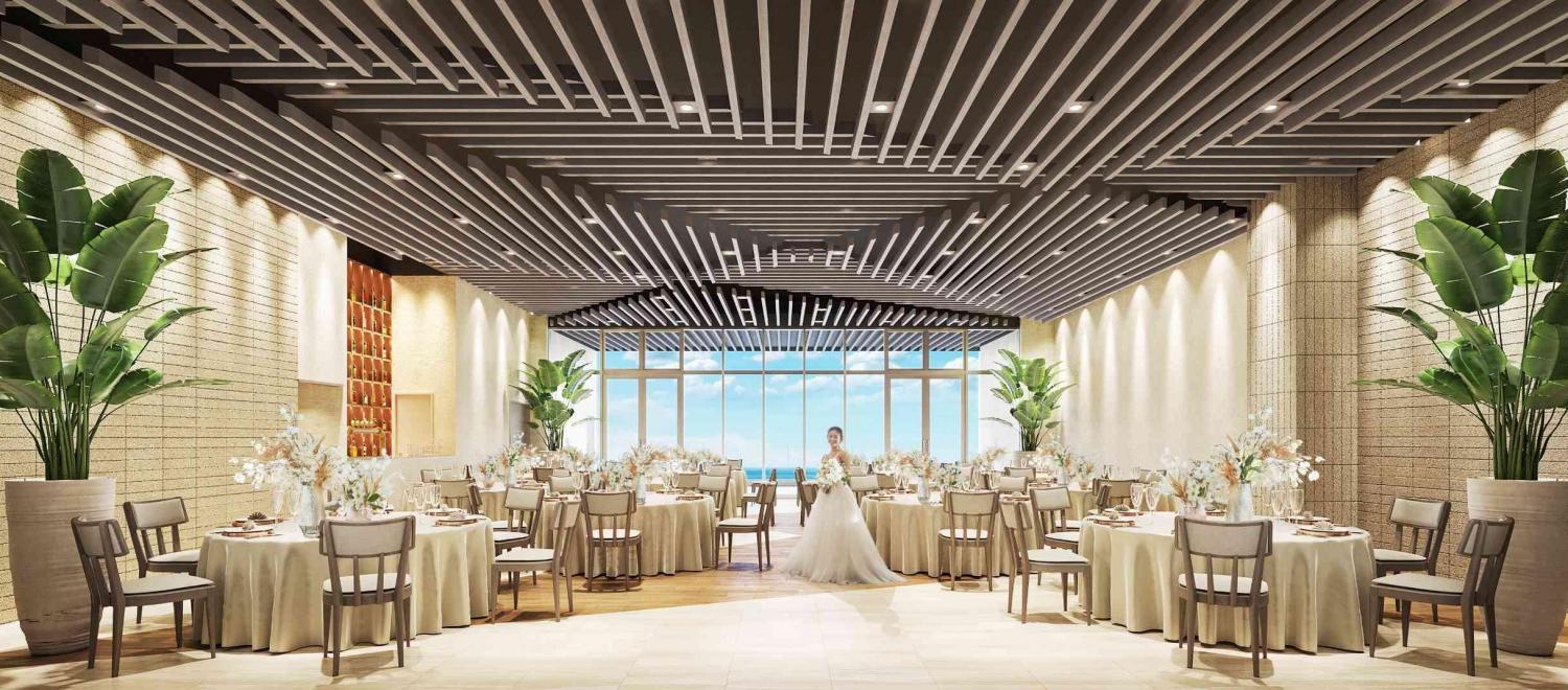 THE SURF SEASIDE TERRACE（ザ・サーフ シーサイドテラス） 披露宴会場