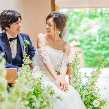 ラ・クラリエール 会場の装花はおふたりのウェディングのためだけのフルーオーダーメイド