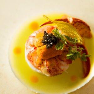 磯の香りを堪能!オマール海老、雲丹、キャビアをご賞味ください☆