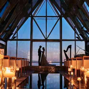 シェラトン･グランデ･トーキョーベイ･ホテル キャンドルを灯した、ロマンチックなウエディングも叶う