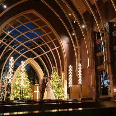 ロマンチックなクリスマスウエディングを♪