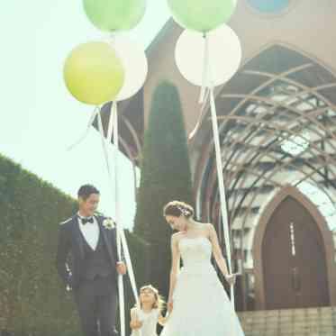 シェラトン・グランデ・トーキョーベイ・ホテル お子様も一緒に挙式を*