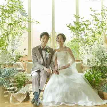 ザ・チェルシーコートおゆみ野ガーデン メイン席の装飾はフォトスポットとしても人気です