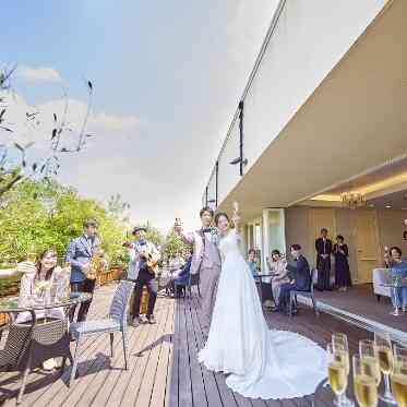 ザ・チェルシーコートおゆみ野ガーデン ゲストのお待合室は開放的なテラス付きの屋上へ