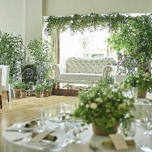 緑あふれる中でのリラックス出来るパーティーを