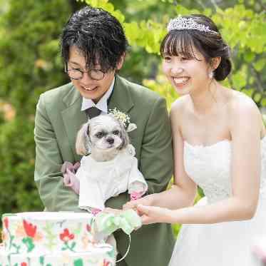 ザ・チェルシーコートおゆみ野ガーデン ガーデンで行うケーキ演出でカジュアルな雰囲気に!