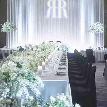 リーガロイヤルホテル大阪 ヴィニェット コレクション 装花は3店舗から選べます