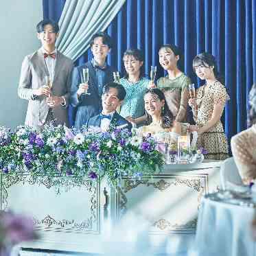 リーガロイヤルホテル大阪 ヴィニェット コレクション この会場だけのデザイン高砂席