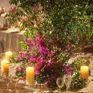 リーガロイヤルホテル大阪 ヴィニェット コレクション キャンドルコーディネート