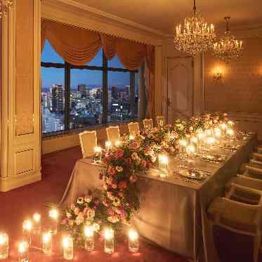 リーガロイヤルホテル大阪 ヴィニェット コレクション キャンドルコーディネートも素敵
