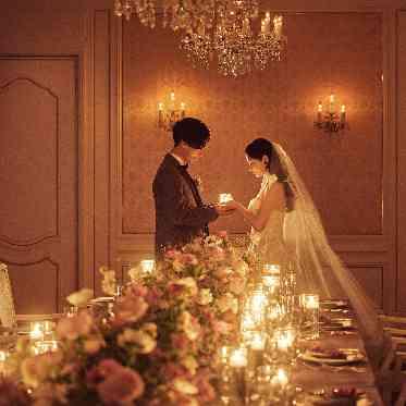 少人数だからこそ出来る演出、キャンドルリレー