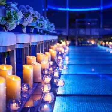 ヴェルミヨンバーグ名古屋 ●BRASSグループ 情緒あふれる時間が流れるナイトウエディング