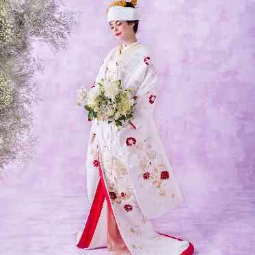 Lumiere a STYLE okayama 赤金鶴鞠絵桜白無垢