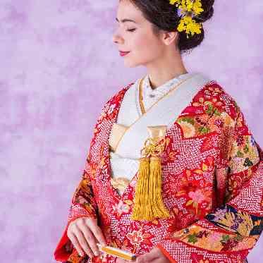 Lumiere a STYLE okayama 疋田熨斗花車文（レッド）