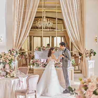 アーフェリーク迎賓館(岐阜)/テイクアンドギヴ・ニーズウェディング 絵になる新しくなったパーティ会場