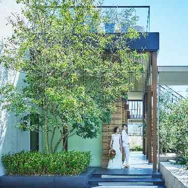 ガーデンも自由に使って、ふたりらしく愉しんで