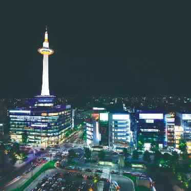 ホテルグランヴィア京都 夜景