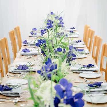 Chapel. se jurer 家族婚ならではの流しのテーブルセッティングも可能になります。