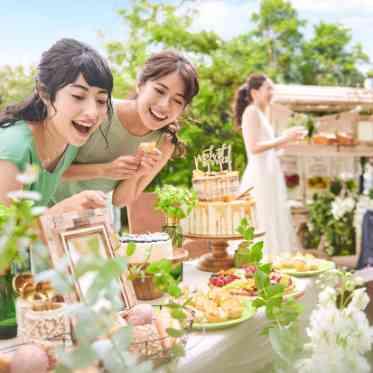 ゲストに人気のデザートブッフェ