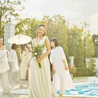 ニーズ宇都宮 by T&G WEDDING(旧 アーカンジェル迎賓館 宇都宮) リラックスムードに包まれ、ゲストと自然体で楽しめる貸切ガーデン