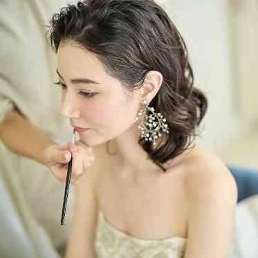 メイクシーンもカメラに残して