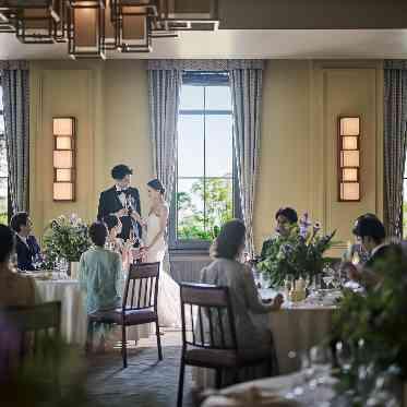 WAKON by THE LANDMARK SQUARE OSAKA 天守閣を臨むバンケット