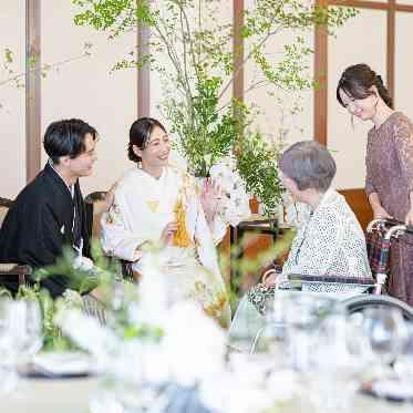 ホテルオークラ京都 大正ロマン感じる曲水。アールデコ調と和の薫りを感じる空間