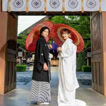 東京大神宮マツヤサロン 番傘