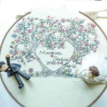 Mia Via(ミア ヴィア) 刺繍ケーキ