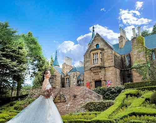 ロックハート城ウエディングの写真1