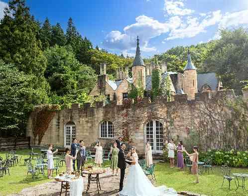 ロックハート城ウエディングの写真2