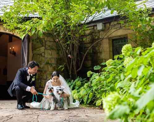 ロックハート城ウエディングの写真3