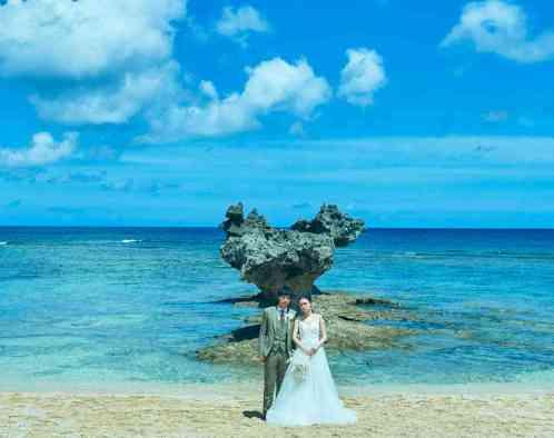 古宇利島 空と海のウェディング / ワタベウェディングの写真4