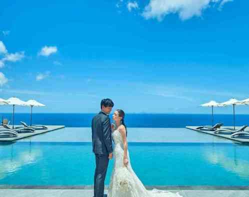 古宇利島 空と海のウェディング / ワタベウェディングの写真5