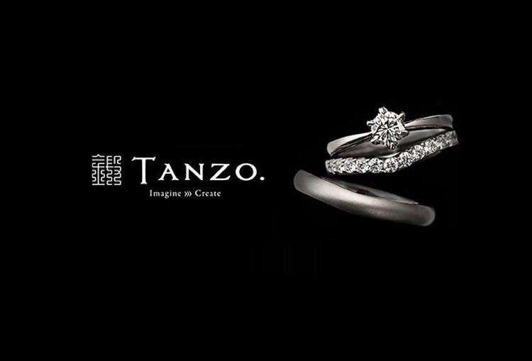 TANZOのロゴと指輪