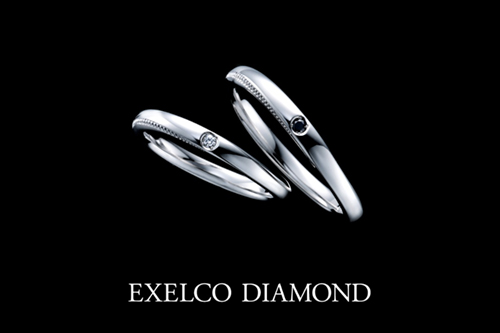 エクセルコ ダイヤモンド　アレンジ　指輪