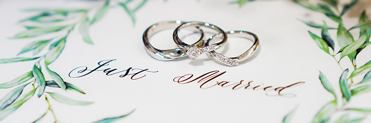 結婚　指輪　シンプル