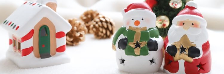 サンタクロース 雪だるま クリスマス