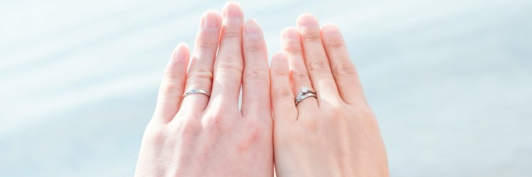 カップル　結婚指輪