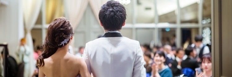 新郎新婦　披露宴