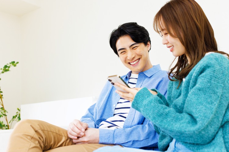 カップル　スマホ　相談