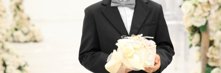 結婚式　リングボーイ