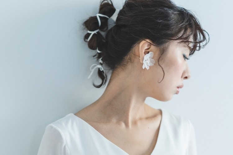 新婦　ヘアスタイル