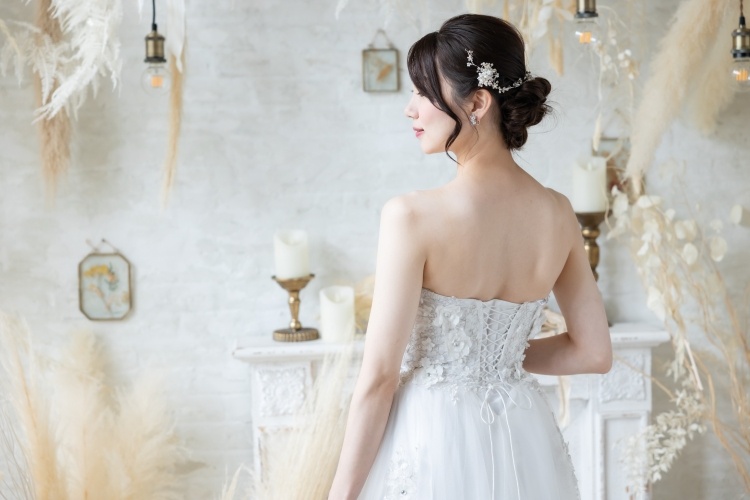 花嫁　新婦　ウエディングドレス