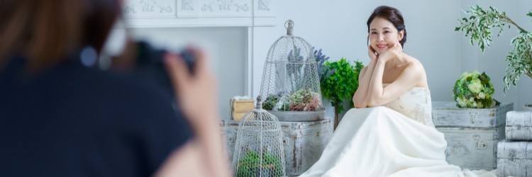 花嫁　フォトウエディング